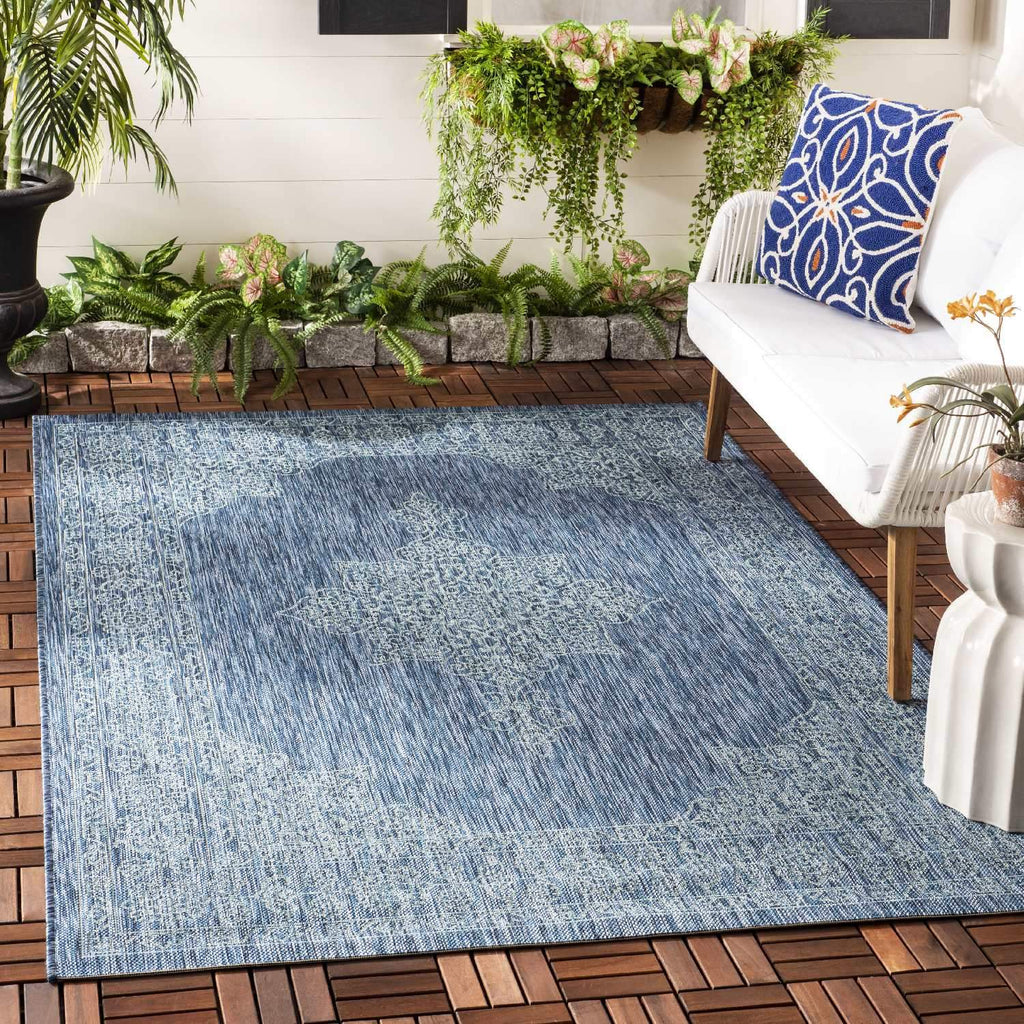 Safavieh Clearance Courtyard CY8232-39421 Navy Rug