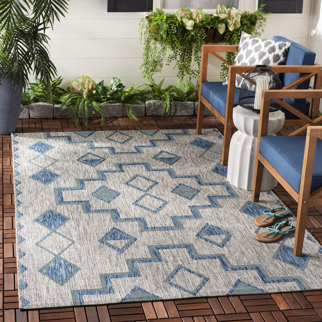 Safavieh Clearance Courtyard CY8533-36812 Grey Rug