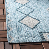 Safavieh Clearance Courtyard CY8533-37121 Aqua Rug