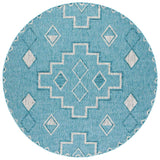 Safavieh Clearance Courtyard CY8533-37121 Aqua Rug
