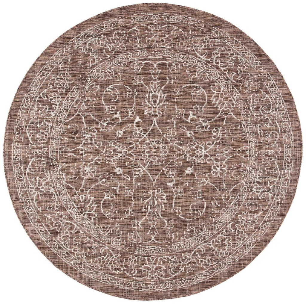 Safavieh Clearance Courtyard CY8680-36321 Brown Rug