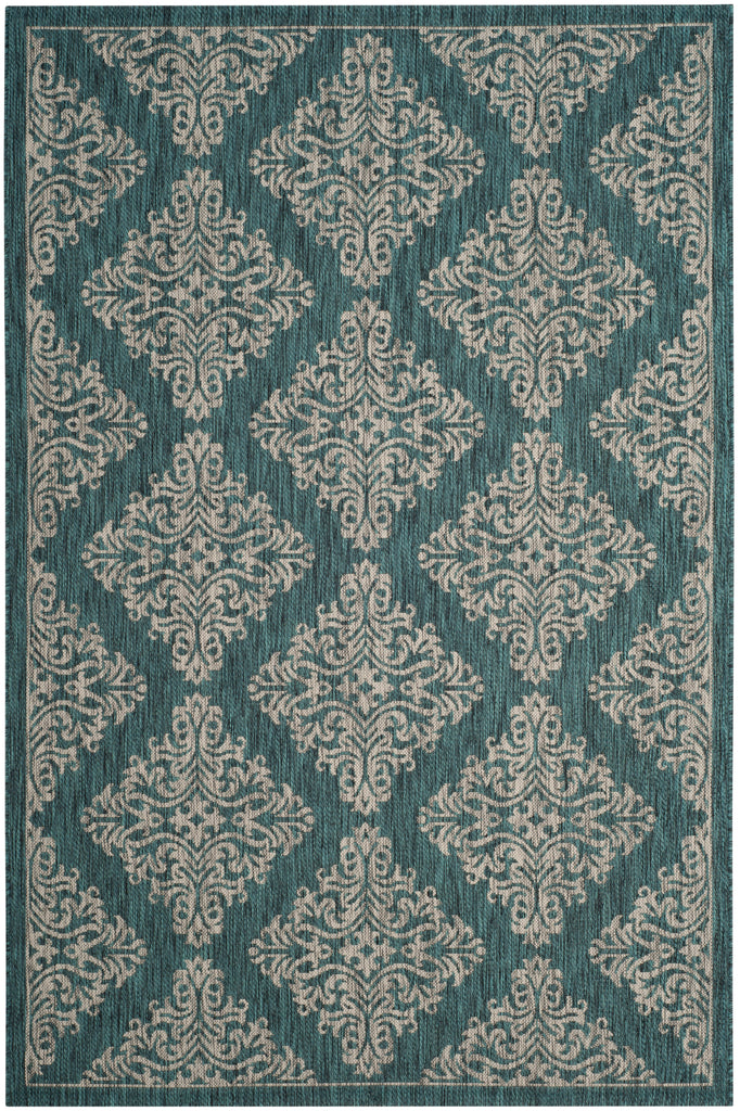 Safavieh Clearance Courtyard CY8765-37221 Blue Rug