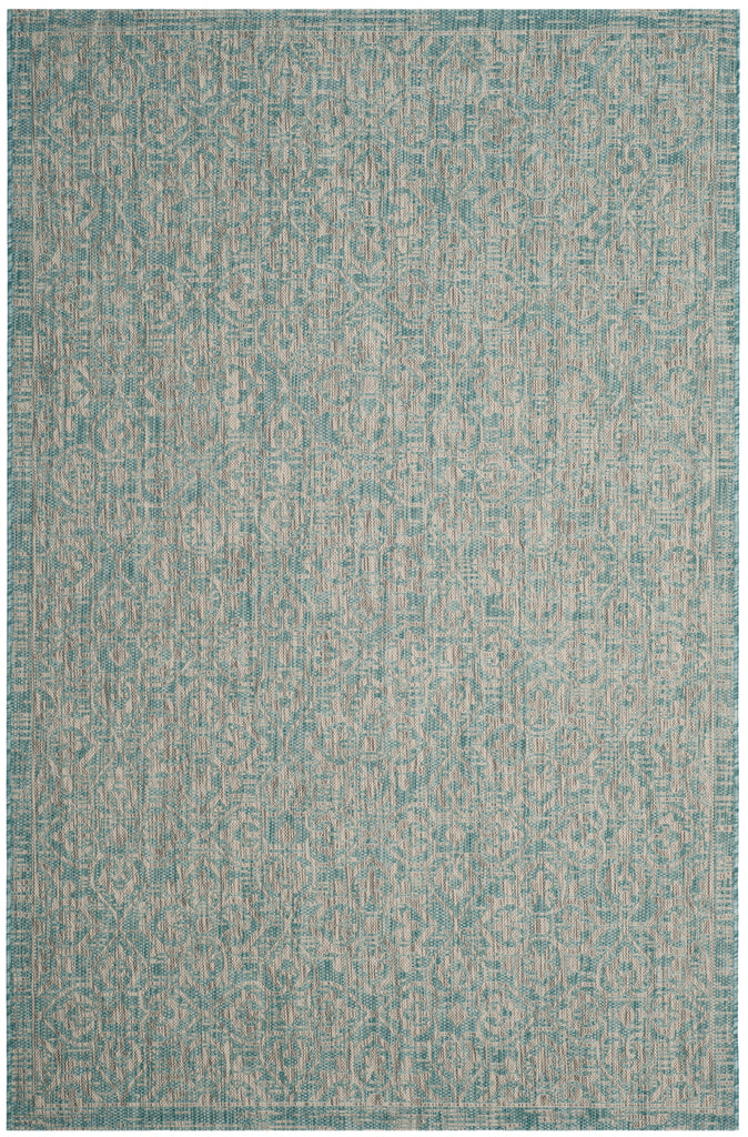 Safavieh Clearance Courtyard CY8766-37121 Aqua Rug