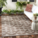 Safavieh Clearance Courtyard CY8863-36321 Brown Rug