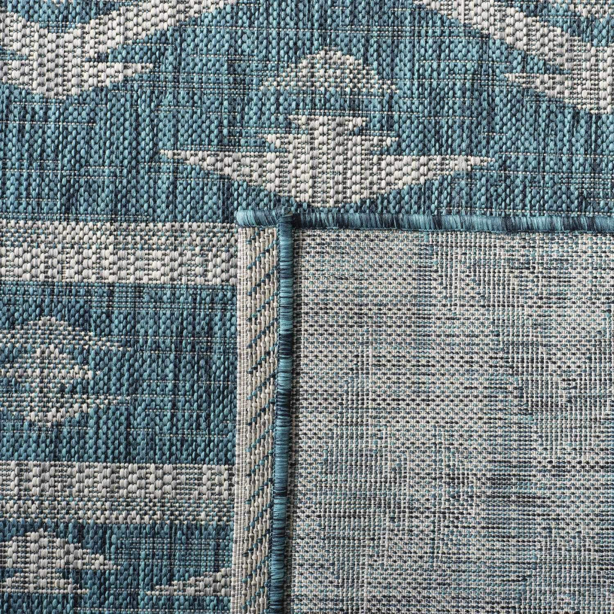 Safavieh Clearance Courtyard CY8863-37221 Teal Rug