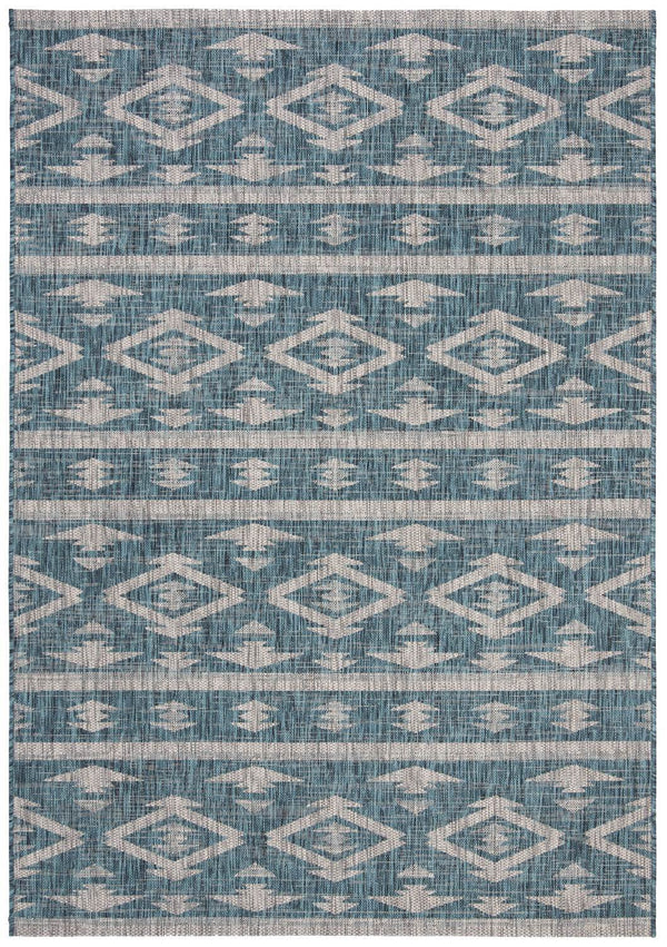 Safavieh Clearance Courtyard CY8863-37221 Teal Rug