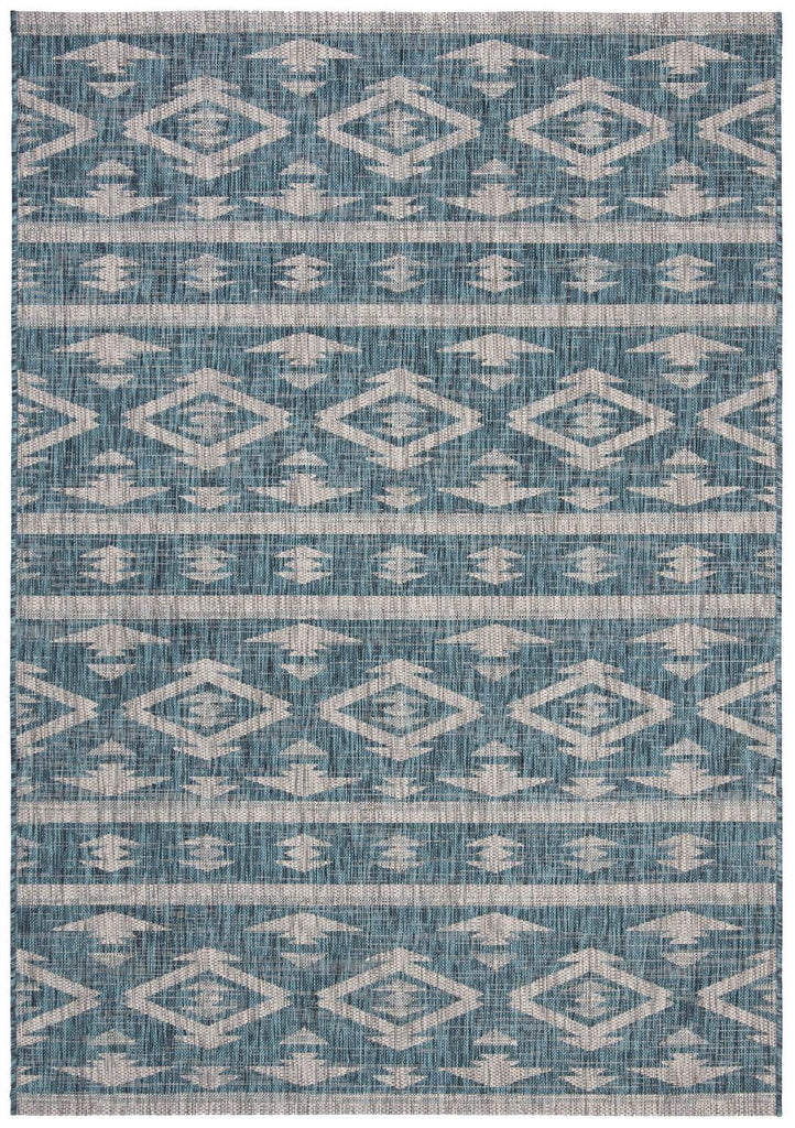 Safavieh Clearance Courtyard CY8863-37221 Teal Rug