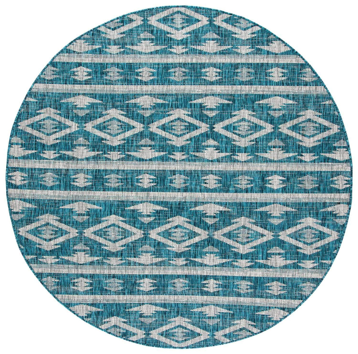 Safavieh Clearance Courtyard CY8863-37221 Teal Rug