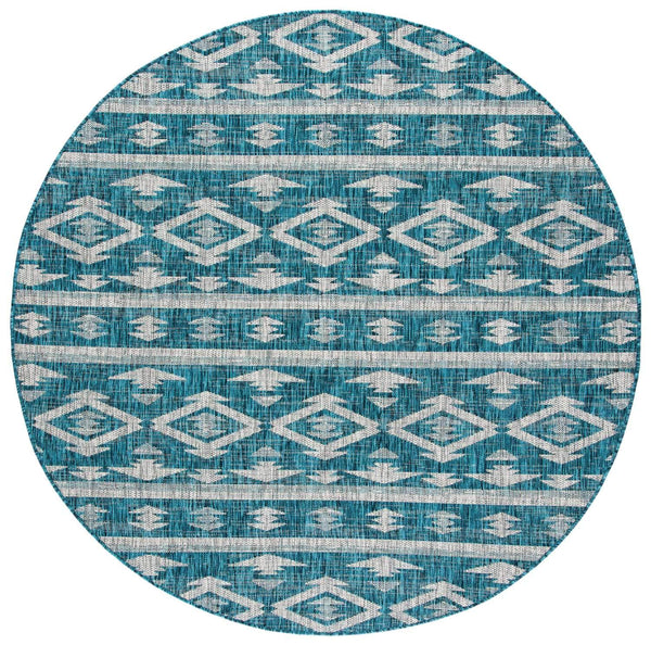 Safavieh Clearance Courtyard CY8863-37221 Teal Rug