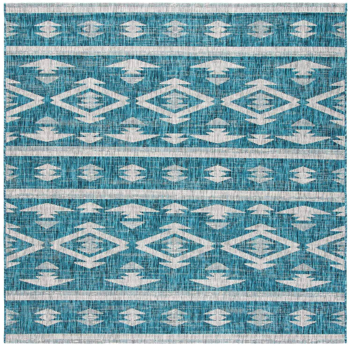 Safavieh Clearance Courtyard CY8863-37221 Teal Rug
