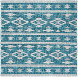 Safavieh Clearance Courtyard CY8863-37221 Teal Rug