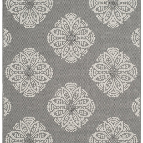 Safavieh Clearance Courtyard CYW2432C Grey Rug