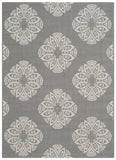 Safavieh Clearance Courtyard CYW2432C Grey Rug