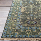 Surya rug co. | Moss rug | Antique | New Zealand Wool | rugs done right