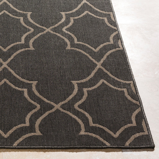 Two Tone Surya Rug Co. Alfresco Black Rug | Two Tone Rugs | Rugs Done Right 