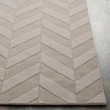 Surya Rug Co. Central Park Taupe Rug | Chevron Rugs | Rugs Done Right 