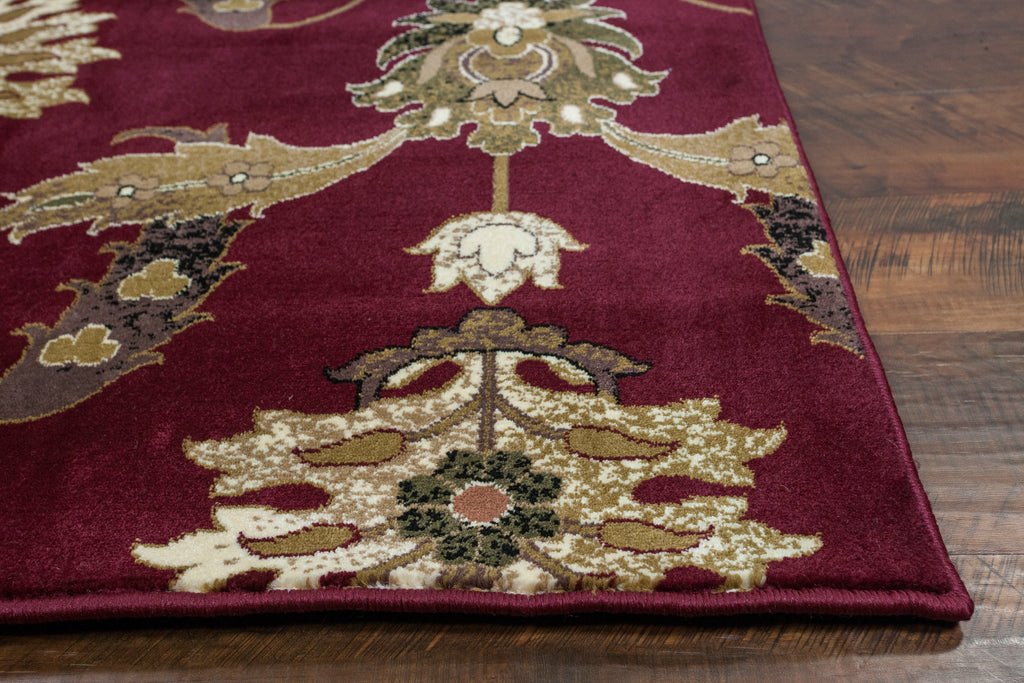 Kas Clearance Cambridge 7364 Red Rug