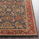 Hand Tufted Surya Black Rug | Traditional Rugs | Rugs Done Right