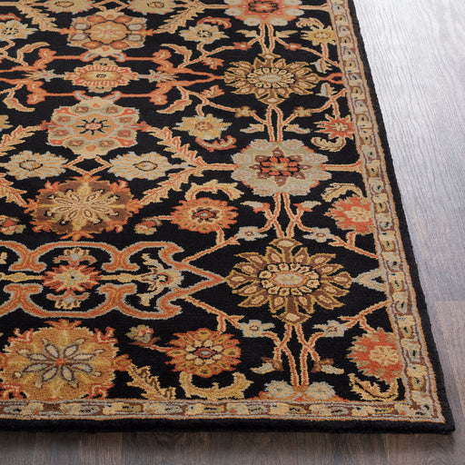Surya rug co. | Middleton | Black rug | rugs done right