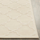 Surya Rug Co. Central Park  Ivory Rug | Solid Rugs | Rugs Done Right 