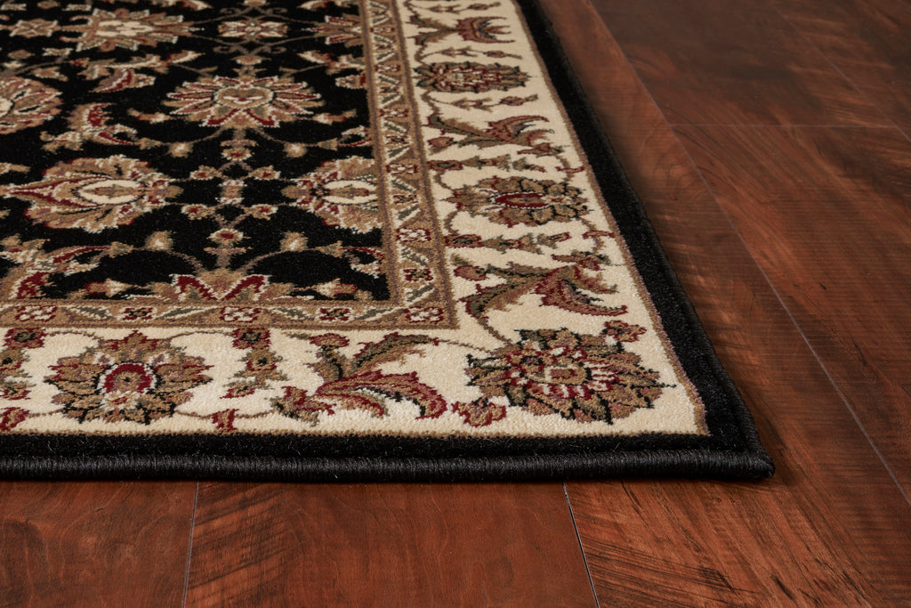Kas Clearance Cambridge 7313 Black Rug
