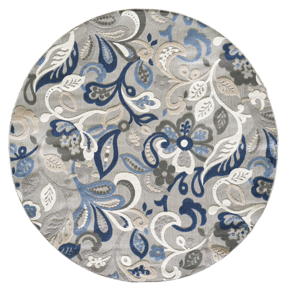 Kas Oriental Calla 6922 Grey Rug