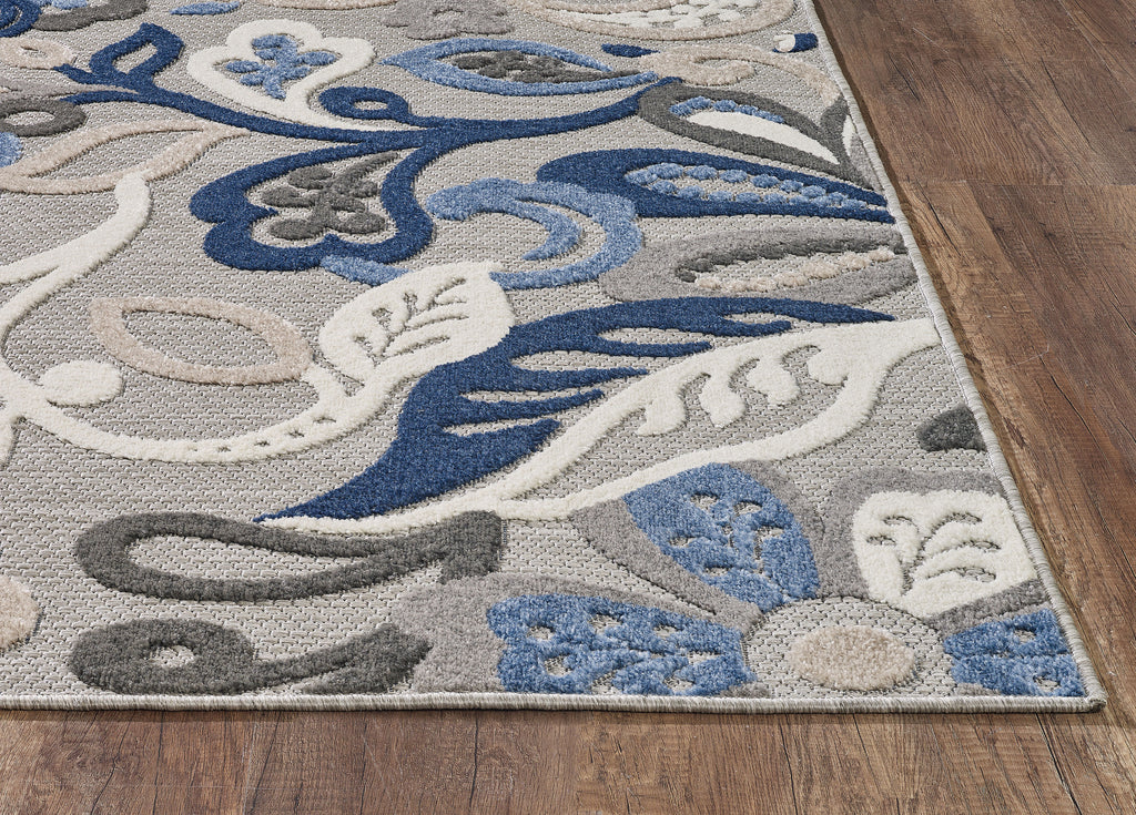 Kas Oriental Calla 6922 Grey Rug