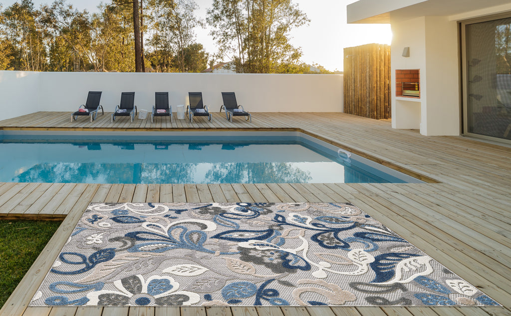 Kas Oriental Calla 6922 Grey Rug