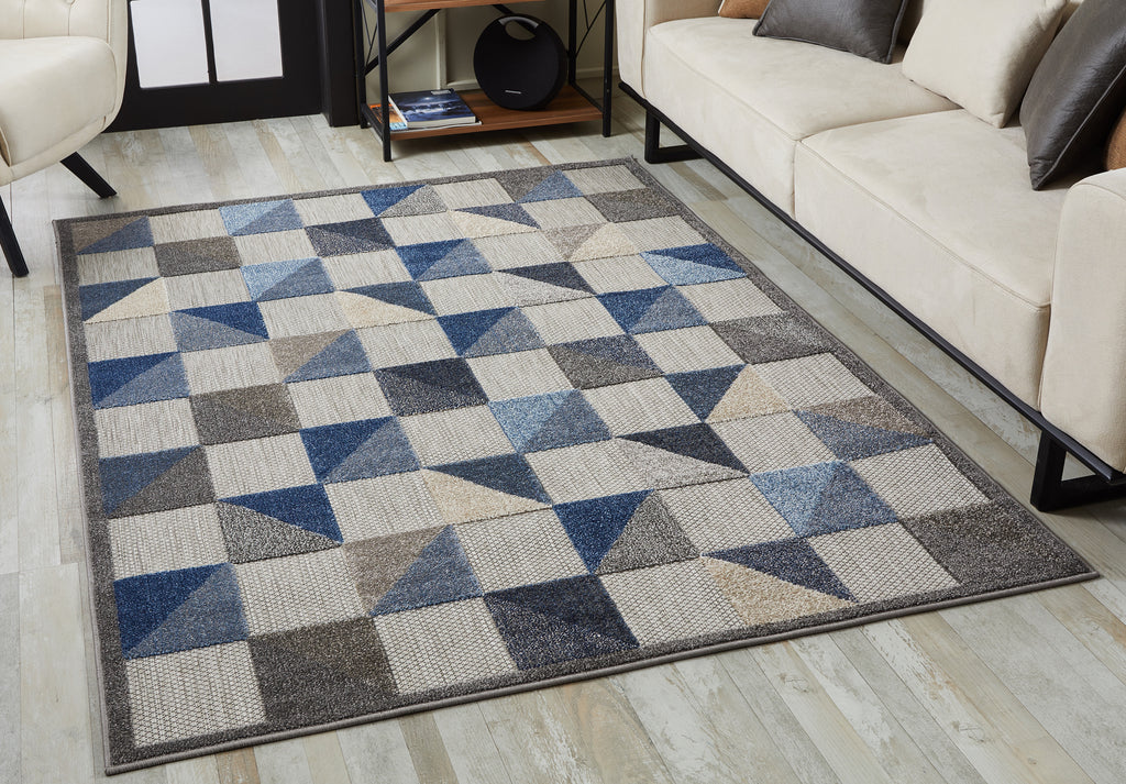 Kas Oriental Calla 6923 Blue Rug
