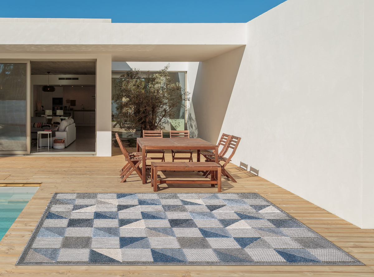Kas Oriental Calla 6923 Blue Rug