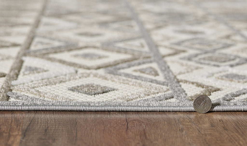 Kas Oriental Calla 6925 Grey Rug