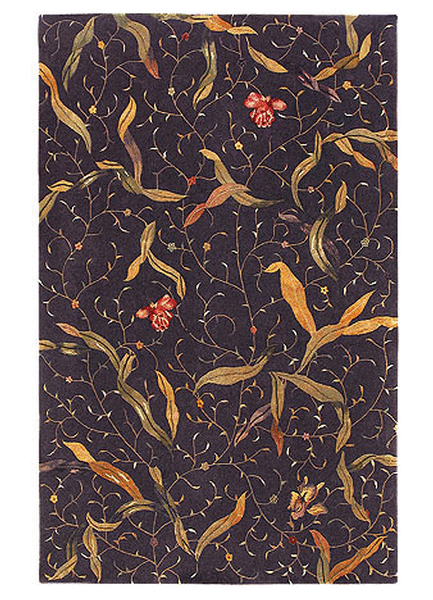 Delos, Inc. Dionysus D0028 Eggplant Rug