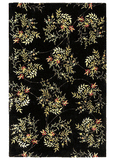 Delos, Inc. Dionysus D0130 Black Rug