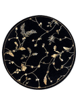 Delos, Inc. Dionysus D0142 Black Rug