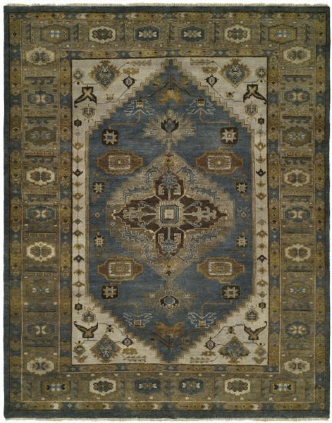 Rugs Done Right Acton AT49 Slate Blue Rug