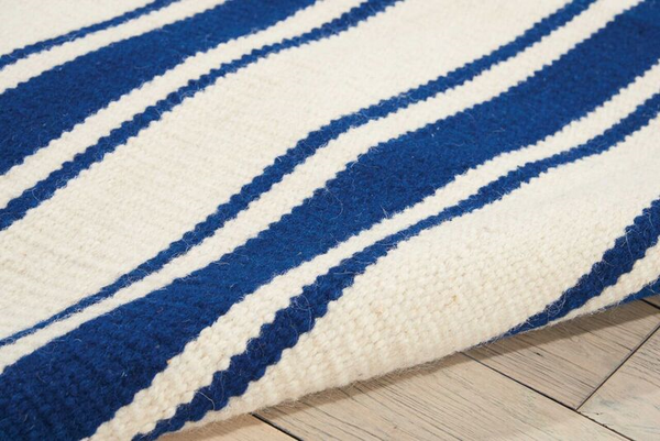 Nourison Clearance Rio Vista DST01 Ivory/Navy Rug