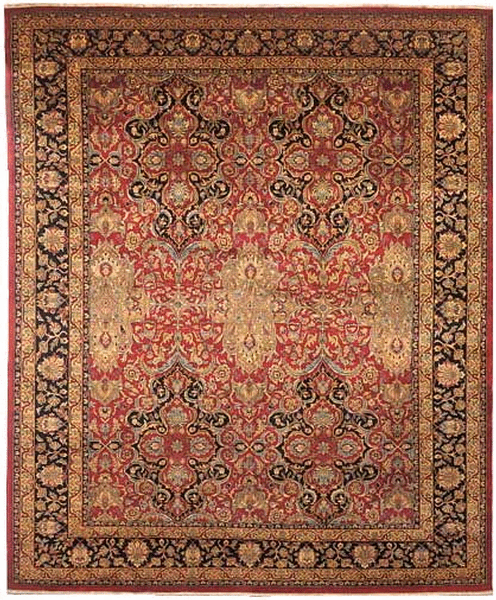 HRI Majestic D286 Burgundy Rug