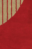 chandra daisa dai 25 red rug