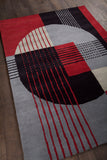 chandra daisa dai 25 red rug