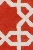 chandra davin dav 25805 orange rug