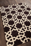 chandra davin dav 25806 brown rug