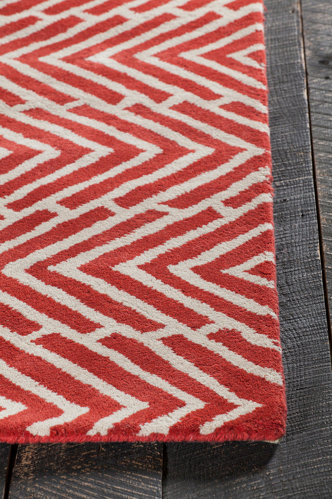 chandra davin dav 25810 red rug
