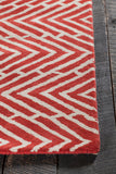 chandra davin dav 25810 red rug