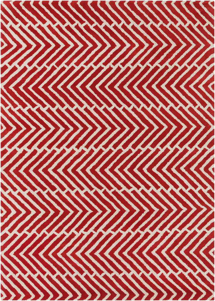 chandra davin dav 25810 red rug