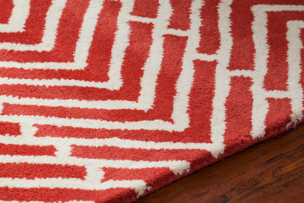 chandra davin dav 25810 red rug