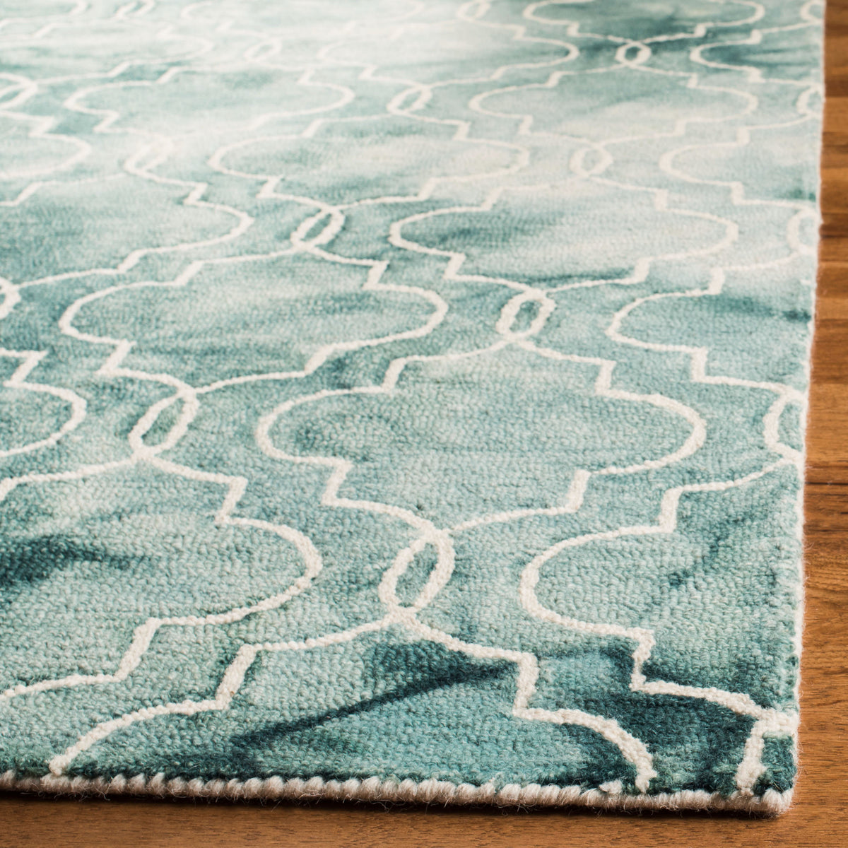 Safavieh Clearance Dip Dyes DDY676Q Green Rug