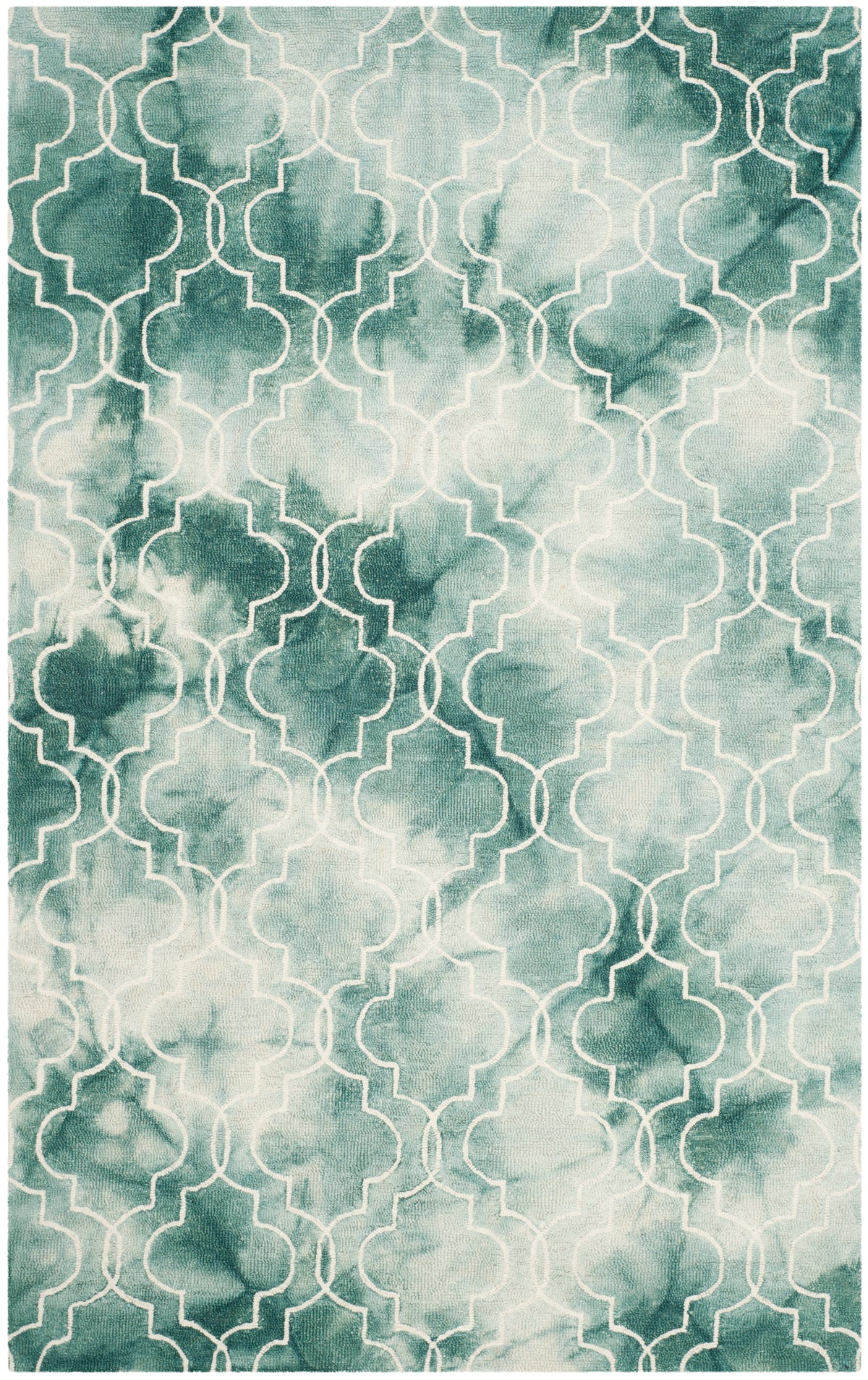 Safavieh Clearance Dip Dyes DDY676Q Green Rug