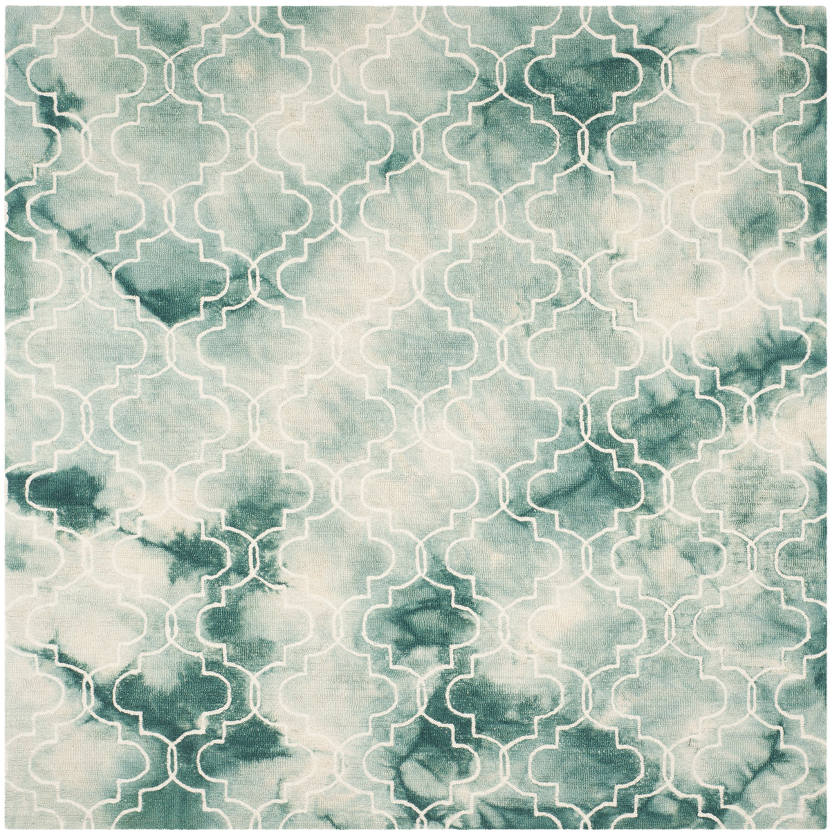 Safavieh Clearance Dip Dyes DDY676Q Green Rug