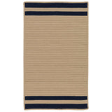 colonial mills denali end stripe de75 navy rug