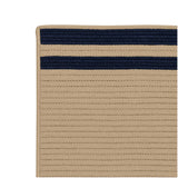 colonial mills denali end stripe de75 navy rug